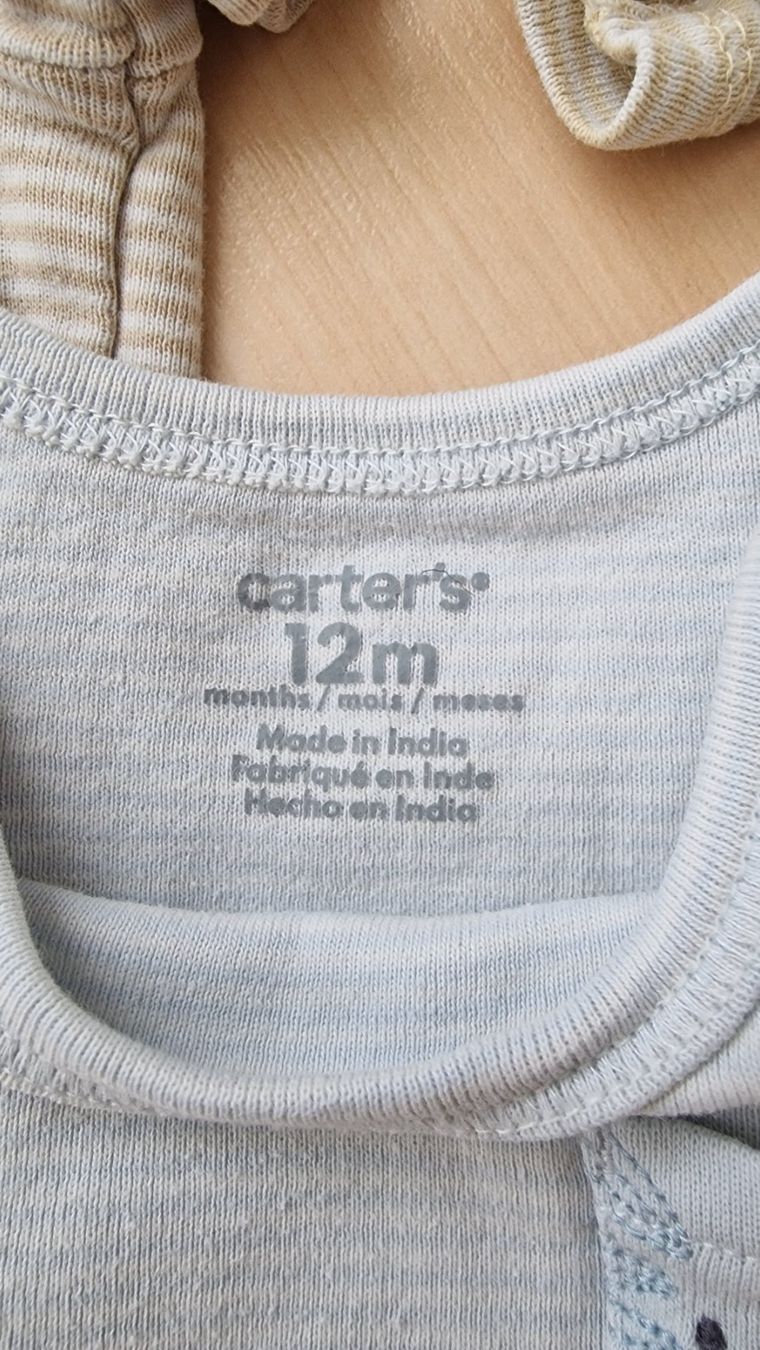 Carter's Biancheria intima: 3 Carter's Body gr 12M – Usato da Winterthur venduto da Mmondeo 1