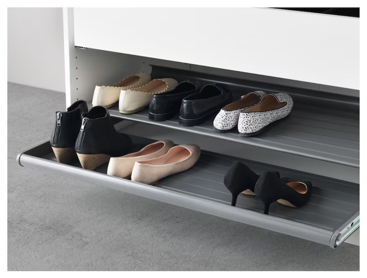 Scaffali: PAX KOMPLEMENT Schuhregal, dunkelgrau, 100x58 cm – Usato da Rupperswil venduto da veronicaparente 1