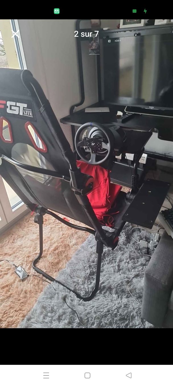 Thrustmaster Controller: Thrustmaster T300 RS GT + cockpit Next Level GT Lite – Usato da Grandson venduto da sau_l69x 3