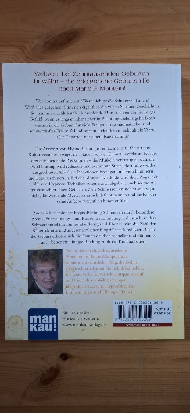 Bücher: Buch HypnoBirthing Marie F. Morgan   – Gebraucht aus Niederstocken von Cocos_nut 1