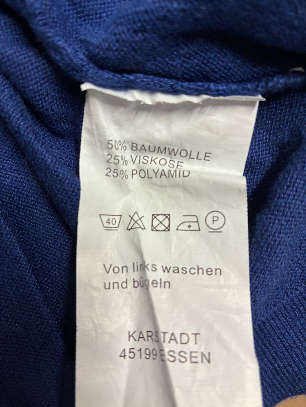 Vestiti: Blaues Pulloverkleid von She in Grösse 42 – Usato da Zürich venduto da van_5xbk 5