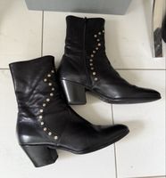Celine Westernboots Stiefel schwarz 39