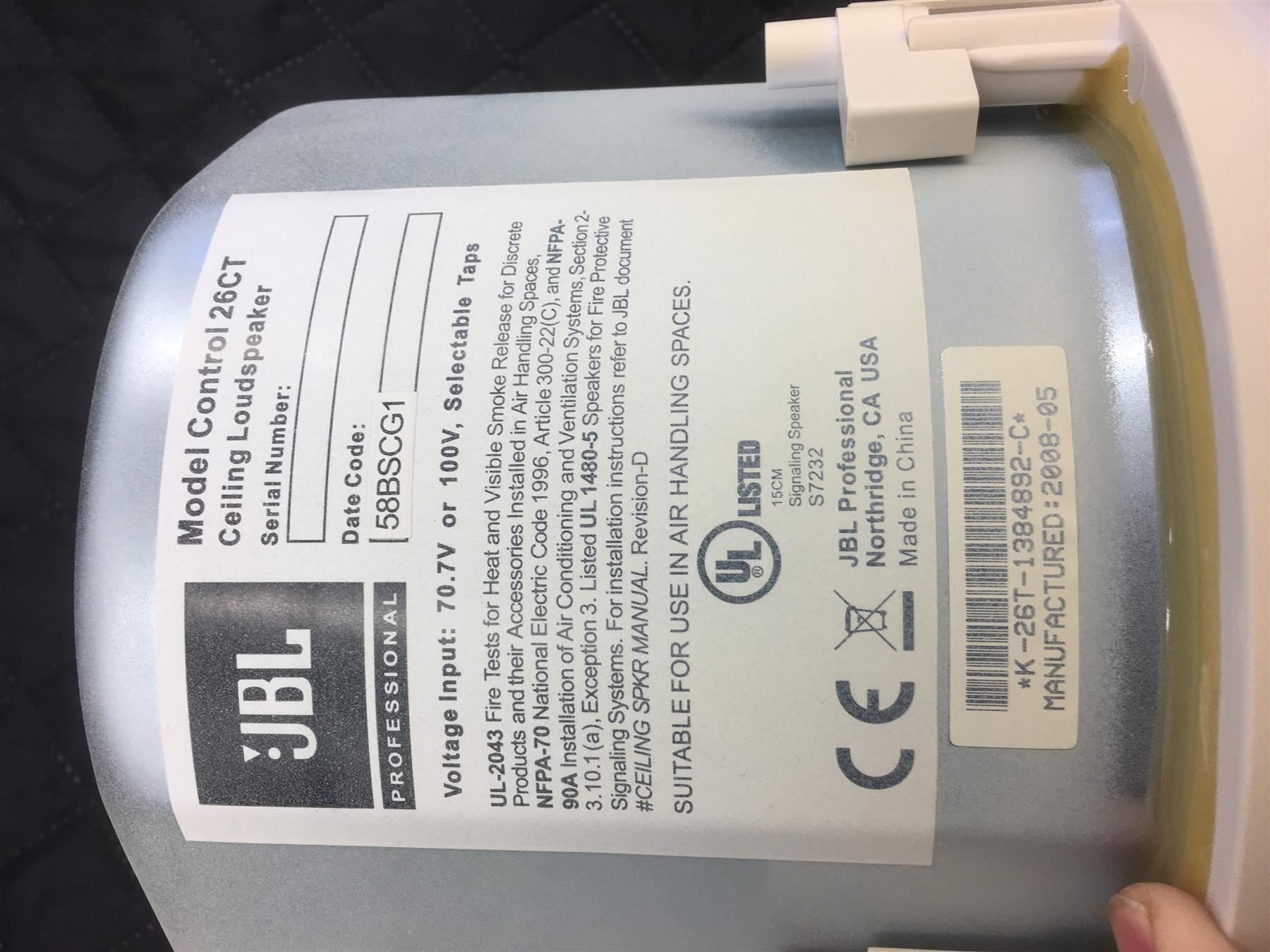 Casse acustiche: JBL Control 26CT Einbaulautsprecher – Nuovo (secondo la descrizione) da Maienfeld venduto da LehnerAkustikAG 4