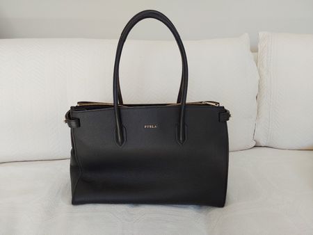 Furla Handtasche schwarz
