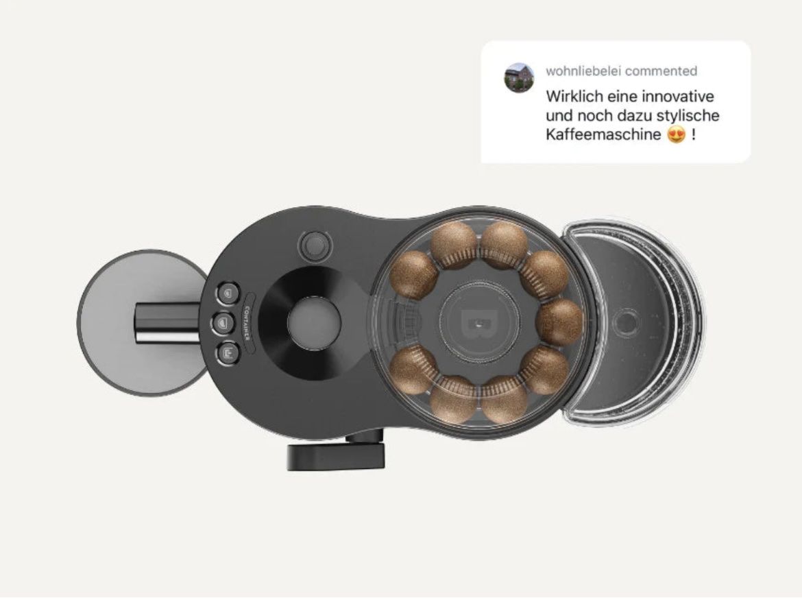 Coffee B Macchine per caffè & Macchine per espresso: KaffeeB Globe: Schweizer Innovation, neuwertig, mit Kapseln! – Nuovo e nell'imballaggio originale da Zürich venduto da Oerlike 5