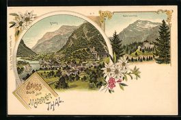 Litho Amsteg, Gruss aus dem Maderaner Th