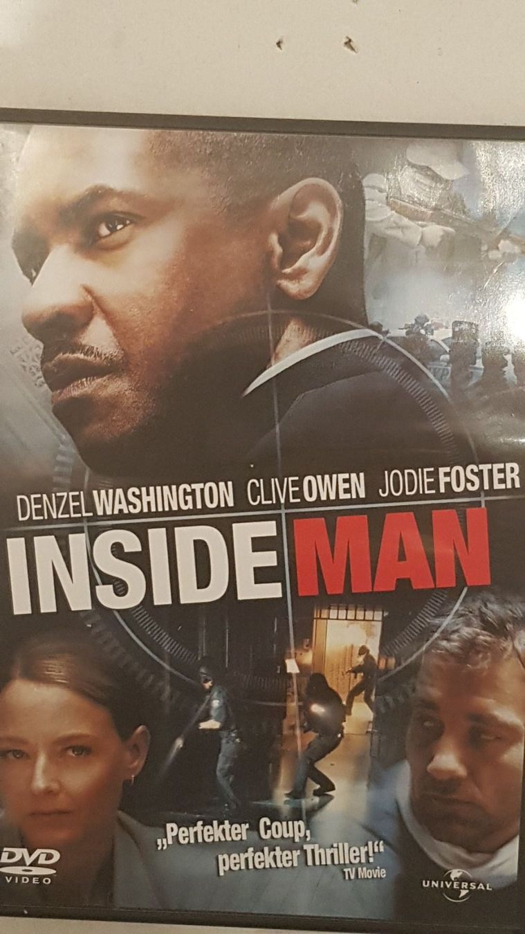 Tutti i DVDs: DVD Inside Man / Denzel Washington – Usato da Oetwil am See venduto da fineli2