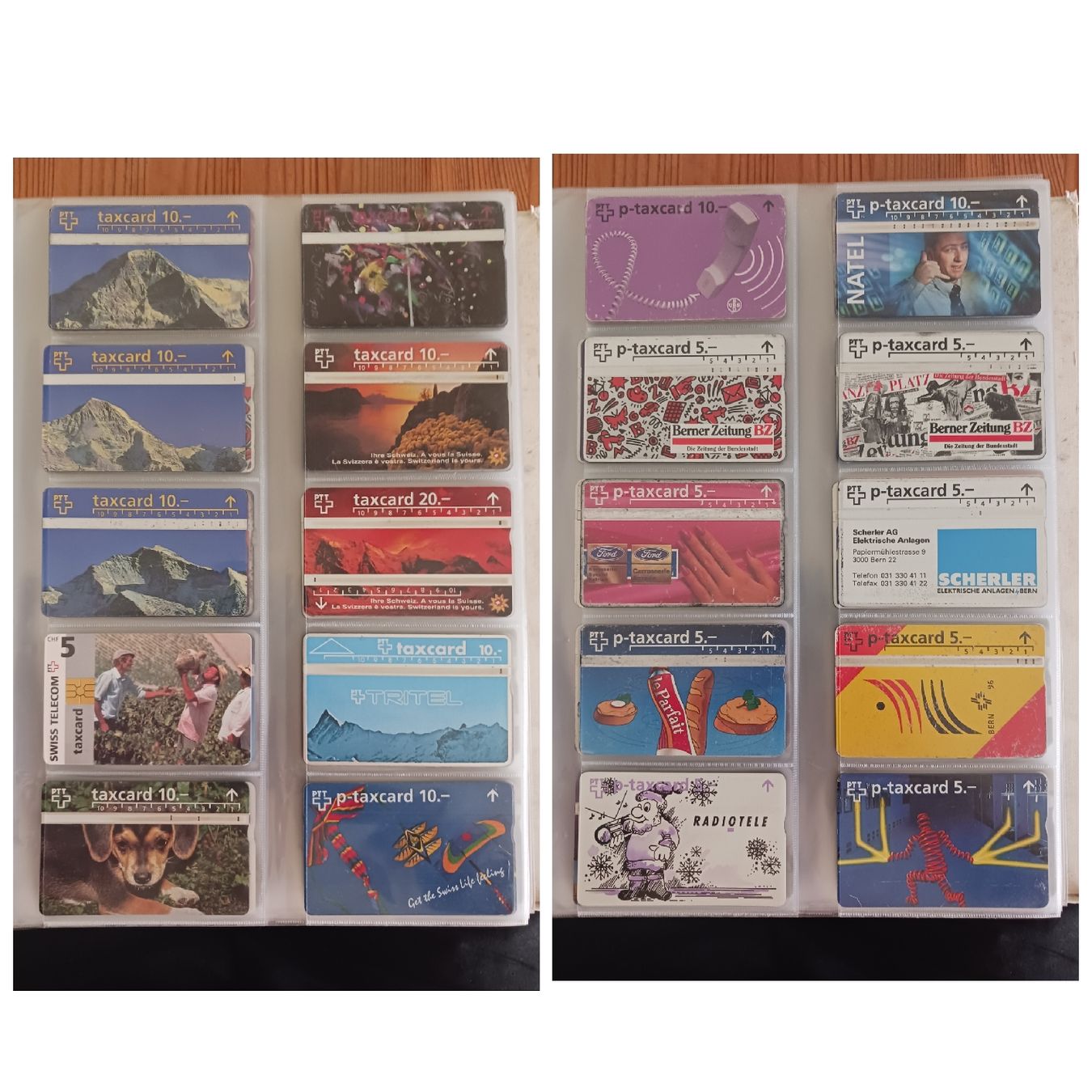 Cartes de téléphone: Taxcard Sammlung – D'occasion à Spiegel b. Bern par M.Raymond