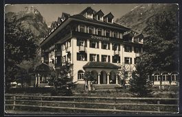 Kandersteg, Blick auf das Hotel Schweize