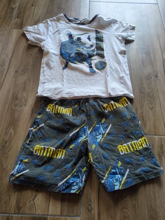 Jungen Pyjama 128 Batman DC kurz 