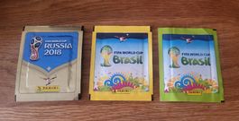 3 Bustine figurine Panini FIFA World Cup Brasile Russia