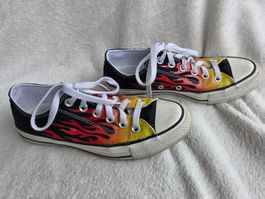 Baskets  Converse Chuck Taylor All Star Low Flames EU 37