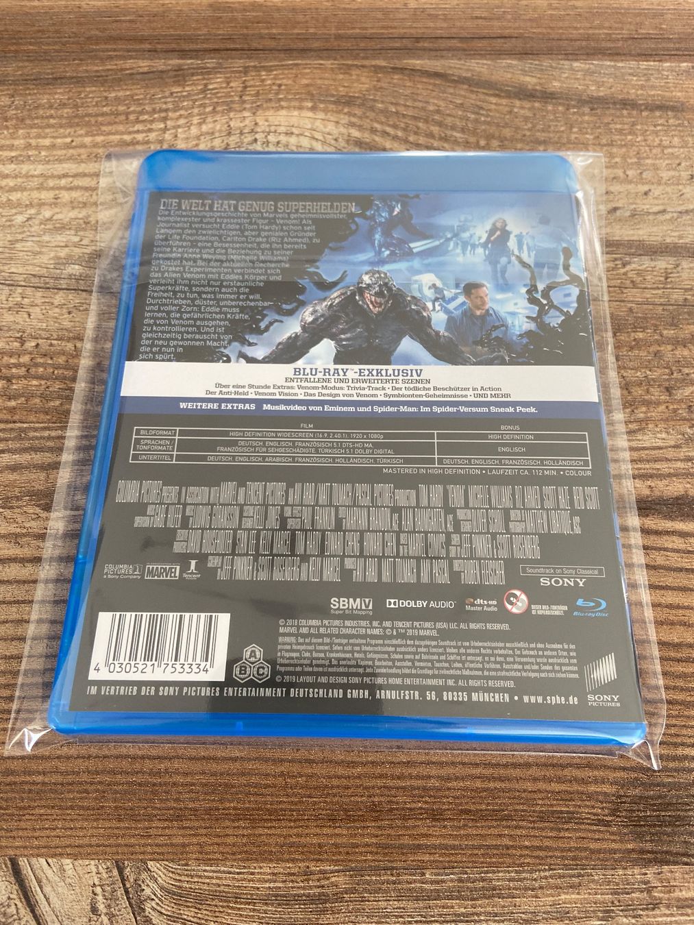 Tutti i DVDs: VENOM Blu-ray in Top Zustand! – Usato da Hasle LU venduto da P89erni01 1