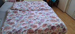 2 x 4-Saison-Doppelduvet mit Anzug