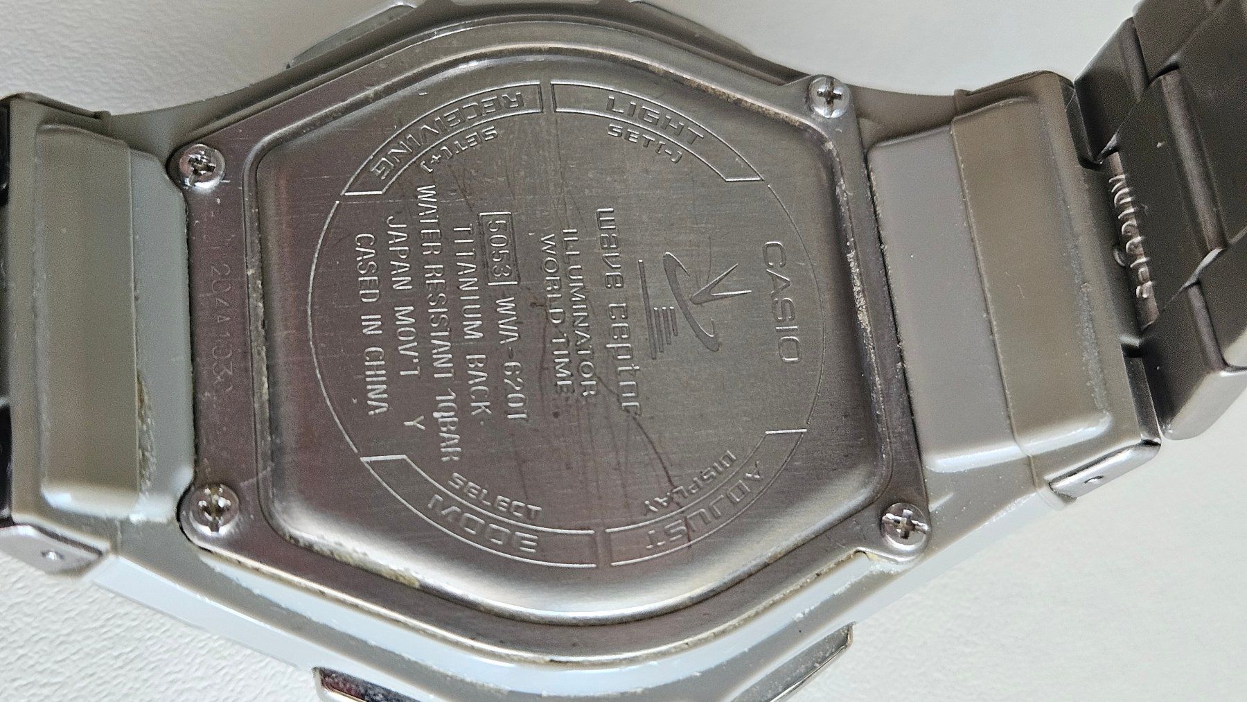 Casio Montres: Casio Wave Ceptor WVA-620T / 5053, Tough Solar , Titanium – D'occasion à Goldach par Koland2 2