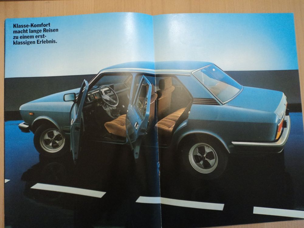 Cartella Stampa Originale Fiat 132 2000 - Documentation Technique Italienne Neuve