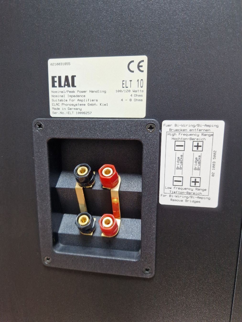 Elac Casse acustiche: Elac ELT 10 – Usato da Arbon venduto da Mayak_Sound 6