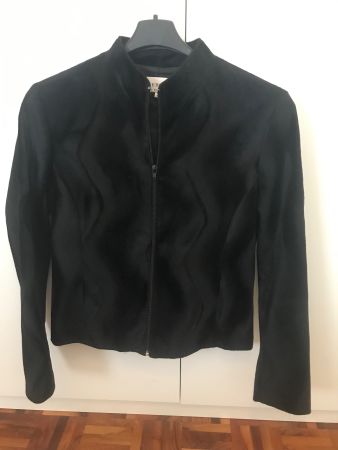 SERGIO velours Jacke, Gr.38