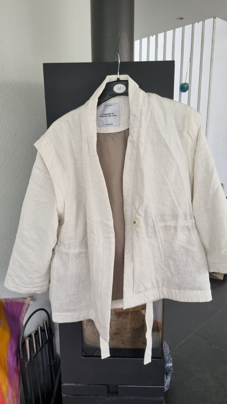 Giacche: Eco Jacke Leinen Weiss s-M  – Nuovo (secondo la descrizione) da Bad Zurzach venduto da Mfritzli 4