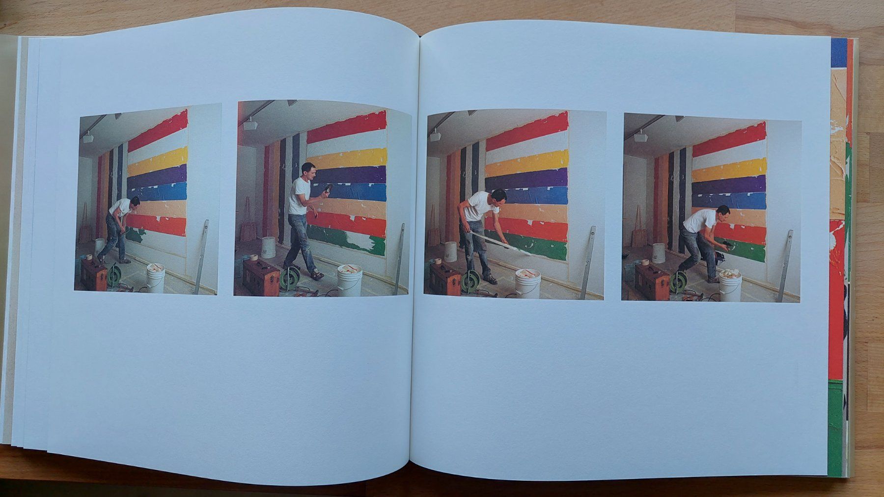 Bücher: Richard Jackson - Entstehung eines Wandbildes 1988 in Glarus – Gebraucht aus Obfelden von Foto_Bild_Kunst_Buch 7