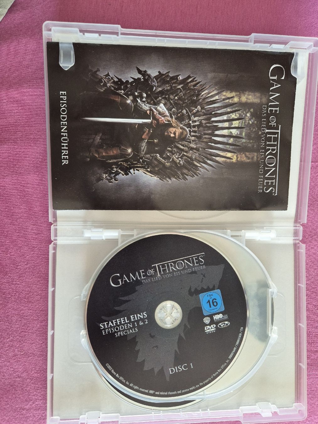 Tutti i DVDs: Game of Thrones - Staffel 1 DVD Boxset – Usato da St. Gallen venduto da Shelu712 2