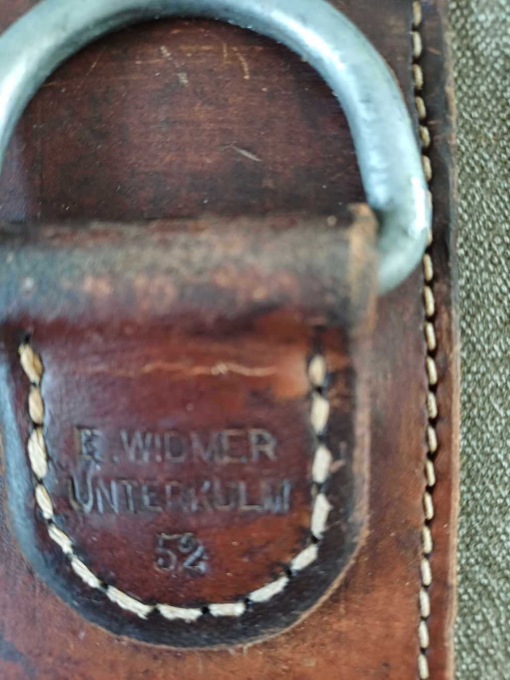 Schweizer Armee Rucksäcke: Sack,Rucksack Schweizer Armee von 1952 – Gebraucht aus Ebersecken von Napf08 3