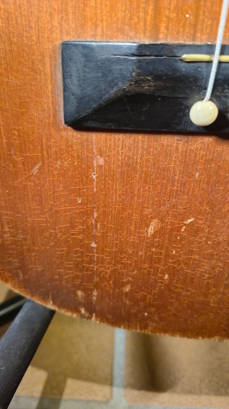 Strumenti musicali: Antike Parlor Gitarre Levin Model 3 1911 – Usato da Winterthur venduto da NorrSydGuitars 8
