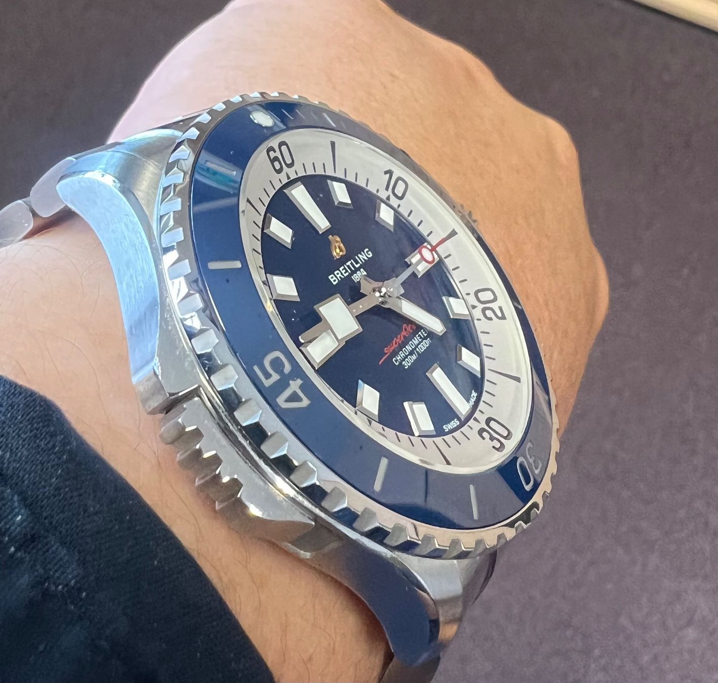 Breitling Uhren: Breitling Superocean 46 - Dark Blue – Gebraucht aus Derendingen von MDPshopandmore 3