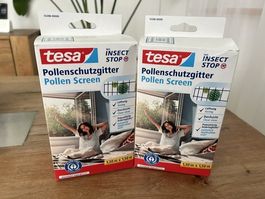 Tesa Pollenschutzgitter Pollen Screen 1,30m x 1,50m (2 Stk)