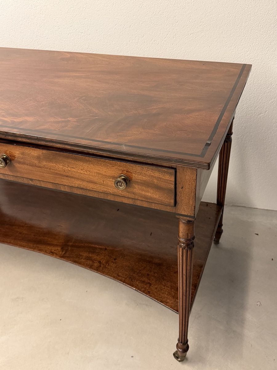 Tavoli: Antique Mahogany Table with Drawers circa 1810 – Usato da Zürich venduto da mar_2f5c 1