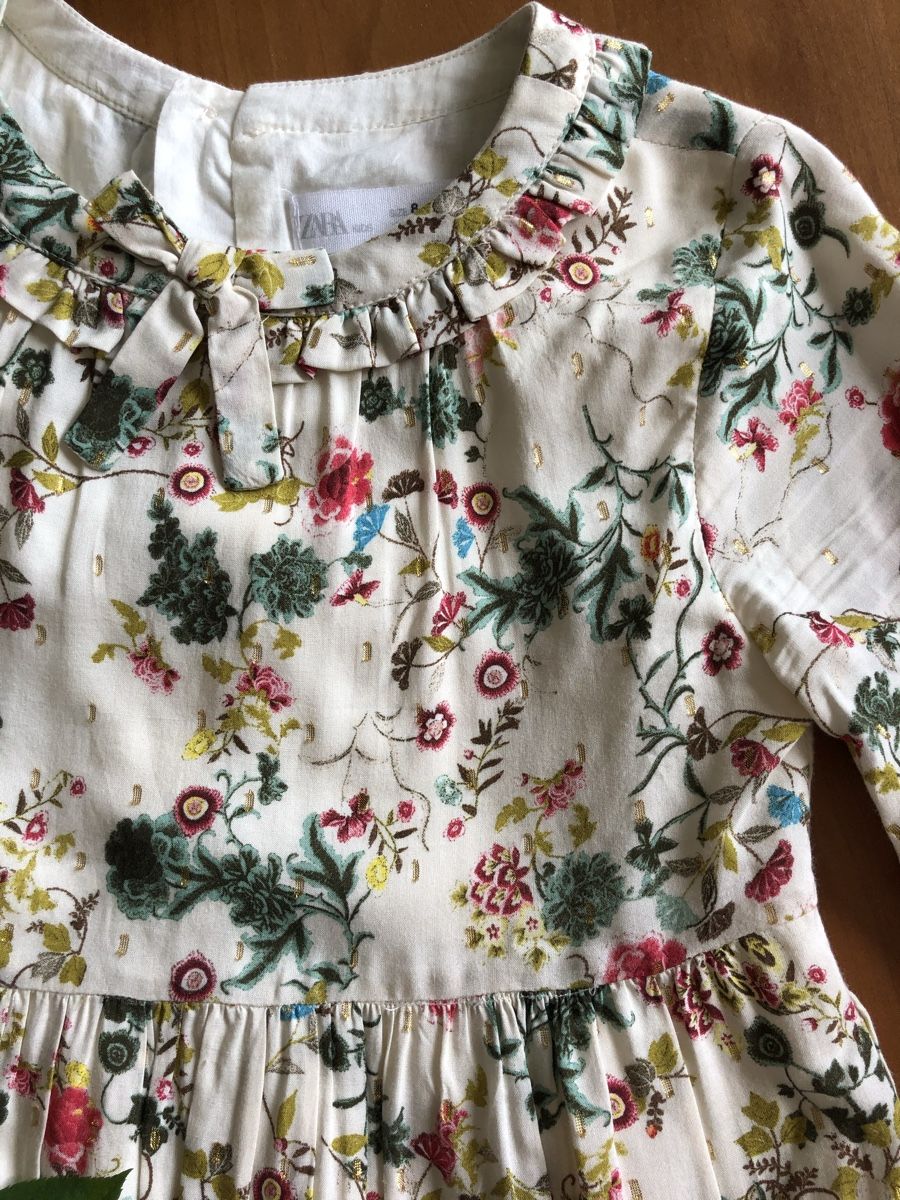 Zara Vestiti & Gonne: ZARA  Kleidchen, Grösse 128 Blumenmuster – Usato da Obfelden venduto da dafae 1