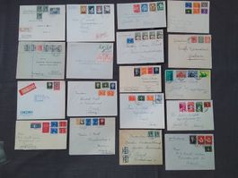 Niederlande:18 Belege,Alles ausgesuchte Frankaturen.....
