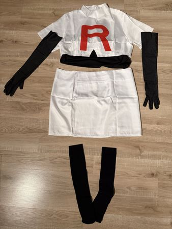 Pokémon Kostüm Cosplay Team Rocket Jessi Grösse XXXL Neu