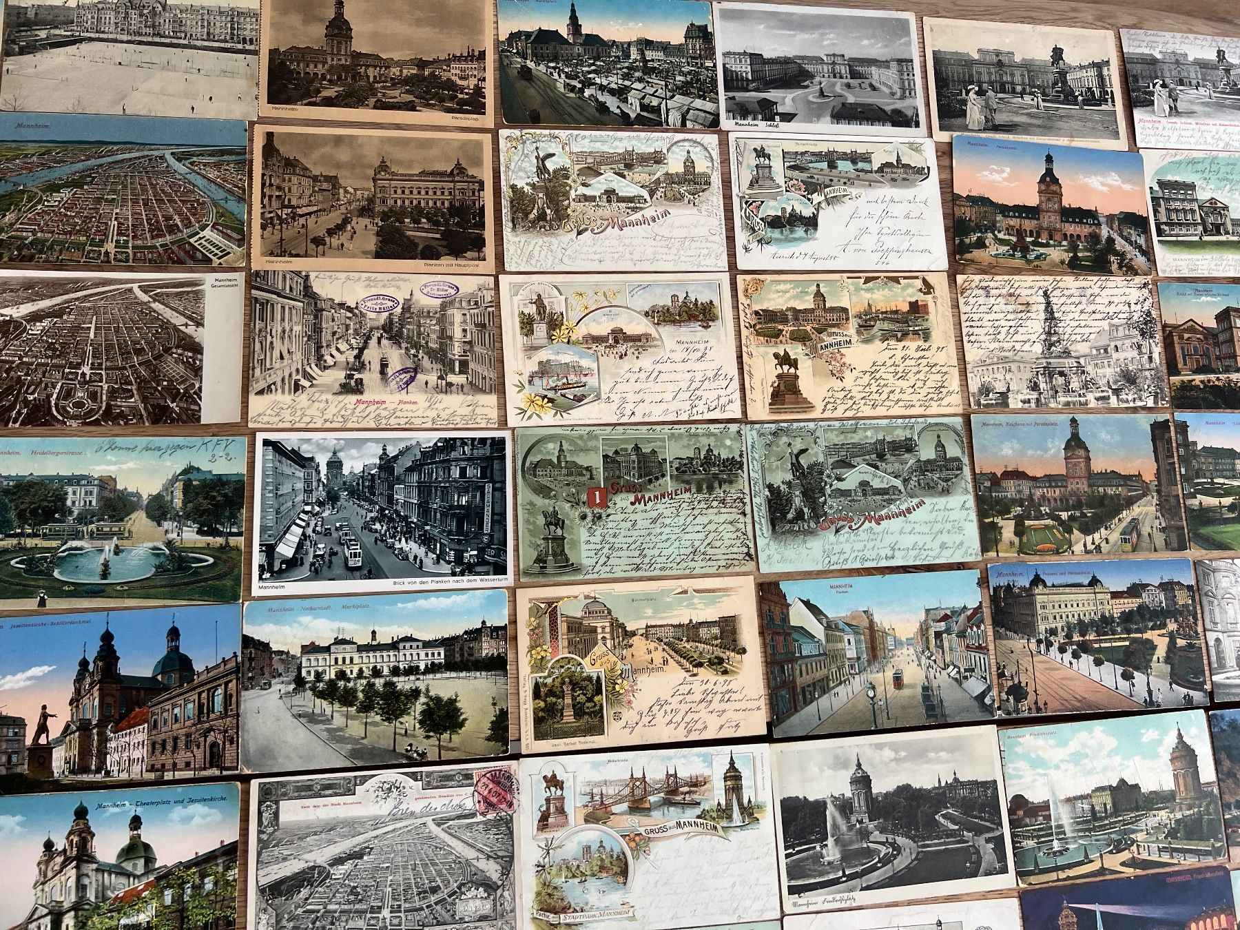 Cartoline postali: Sammlung Ansichtskarten Deutsches Reich - Mannheim – Usato da Hermetschwil-Staffeln venduto da militaria-schweiz 4