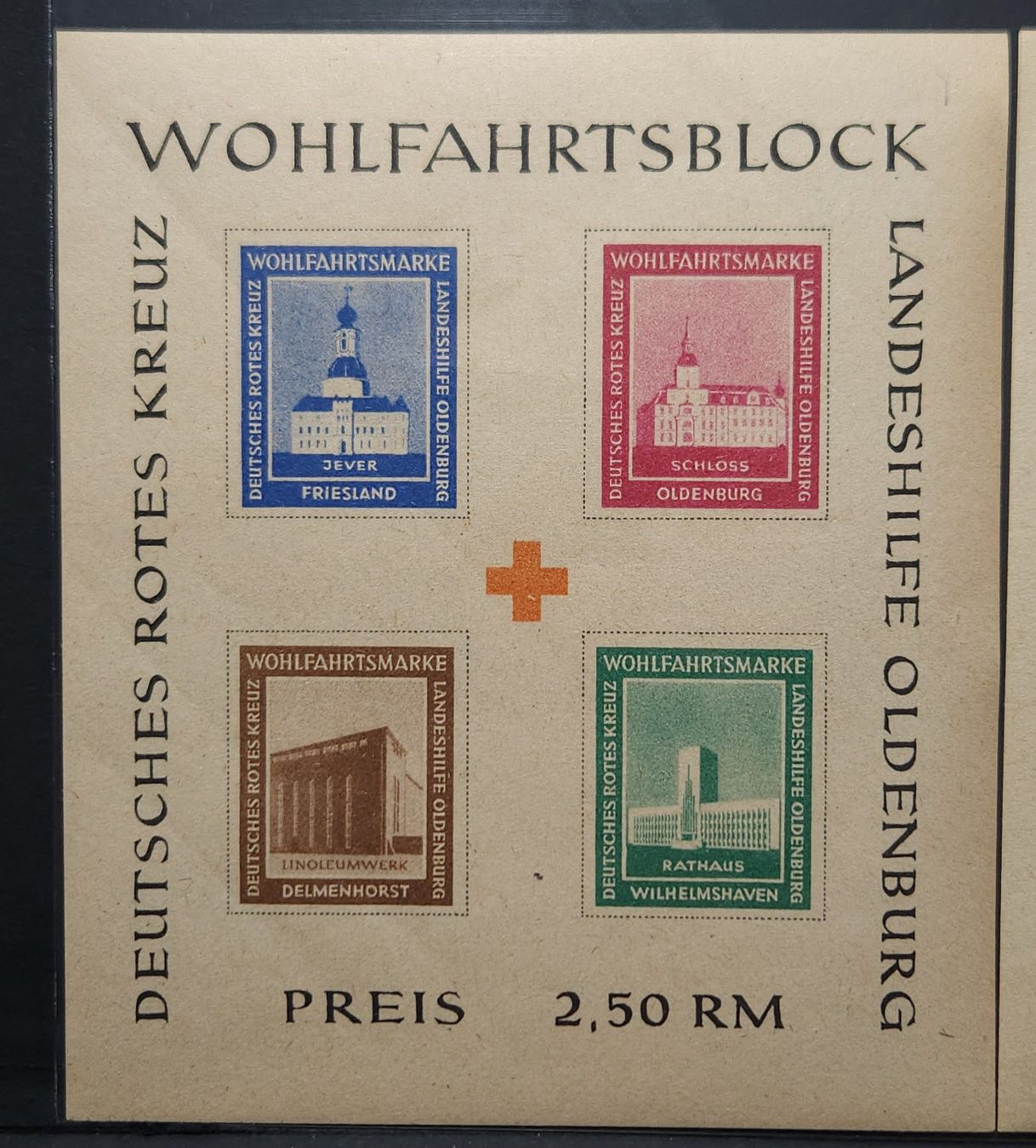 Tutti i francobolli: Oldenburg Block Mi-Nr.l B - ll B Postfrisch Selten – Nuovo (secondo la descrizione) da Kriens venduto da Nidfeld45 1
