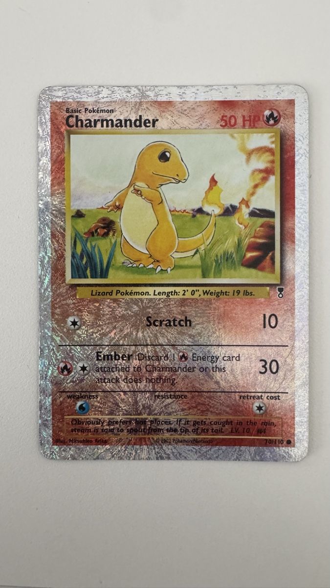 Pokémon Carte collezionabili: Pokemon charmender leggendari colection – Usato da Caslano venduto da tuning21