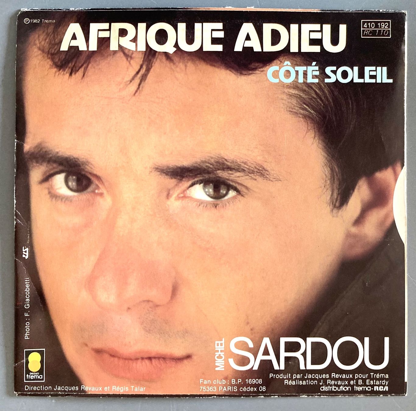 Schallplatten: MICHEL SARDOU - AFRIQUE ADIEU – Gebraucht aus Poliez-Pittet von Newtown-Records 1