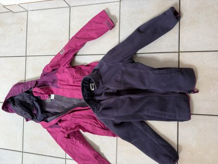 Mädchenjacke Kombi 140 Jack Wolfskin