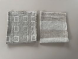 2 Servietten Leinen 41x46 cm / Beige