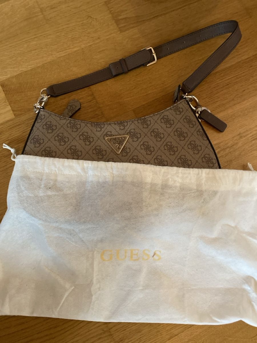 Guess Borse da donna: Handtasche Guess braun mit Logo Muster  – Usato da Itingen venduto da bra_jm6f 7