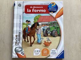 Tiptoi livre interactif Je découvre la ferme 