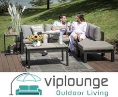 Alu Gartenlounge Vivienne stone grey – 31% reduziert