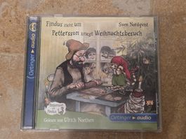 CD-Hörbuch mit zwei Pettersson und Findus Geschichten
