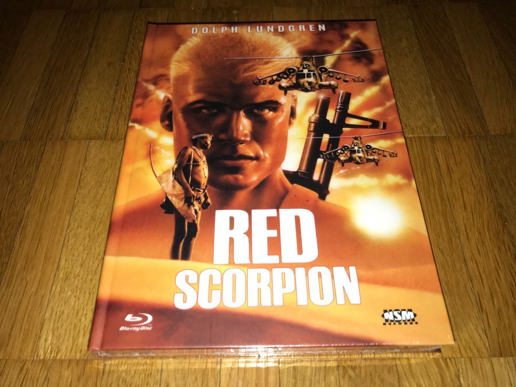 Tutti i DVDs: Red Scorpion - MEDIABOOK - E - NSM - UNCUT – Nuovo e nell'imballaggio originale da Basel venduto da havsok