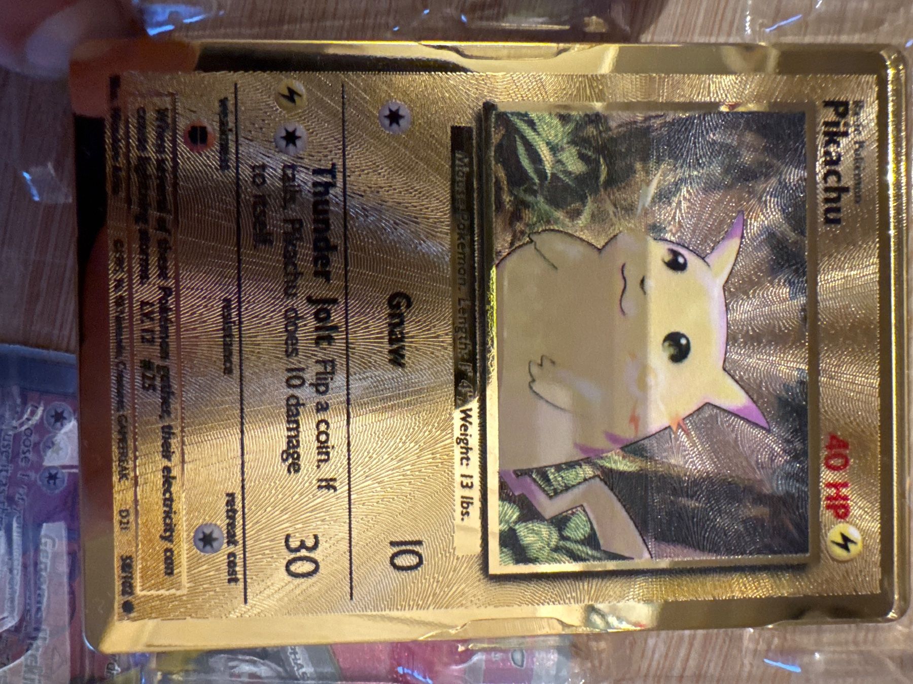 Pokémon Sammelbilder & Trading cards: Pikachu Metal Card BS 58 – Gebraucht aus Flüh von LucaK 3
