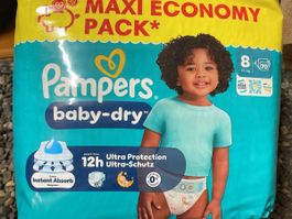Pampers baby-dry Gr.8 (17+ kg) OVP