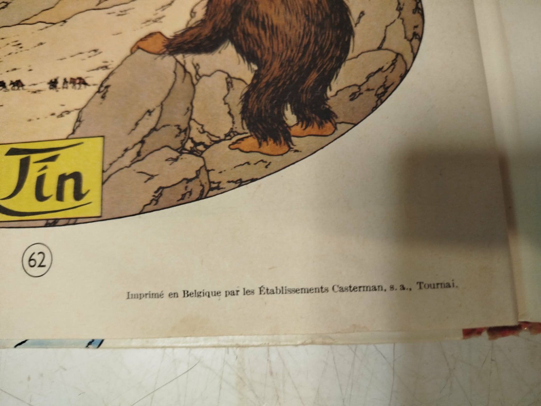 BD: Tintin au Tibet – D'occasion à La Chaux-de-Fonds par Emmaus2300CDF 8