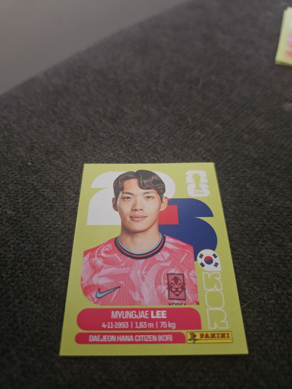 Panini Carte collezionabili: PANINI WM 2026 KOR 9  – Nuovo (secondo la descrizione) da Genève venduto da jerdinho1209