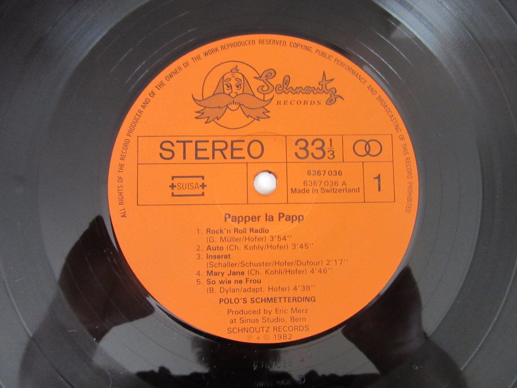 Dischi in vinile: Langspielplatte "POLO'S SCHMETTENDING" - PAPPER LA PAPP – Usato da Degersheim venduto da Tforelle 4