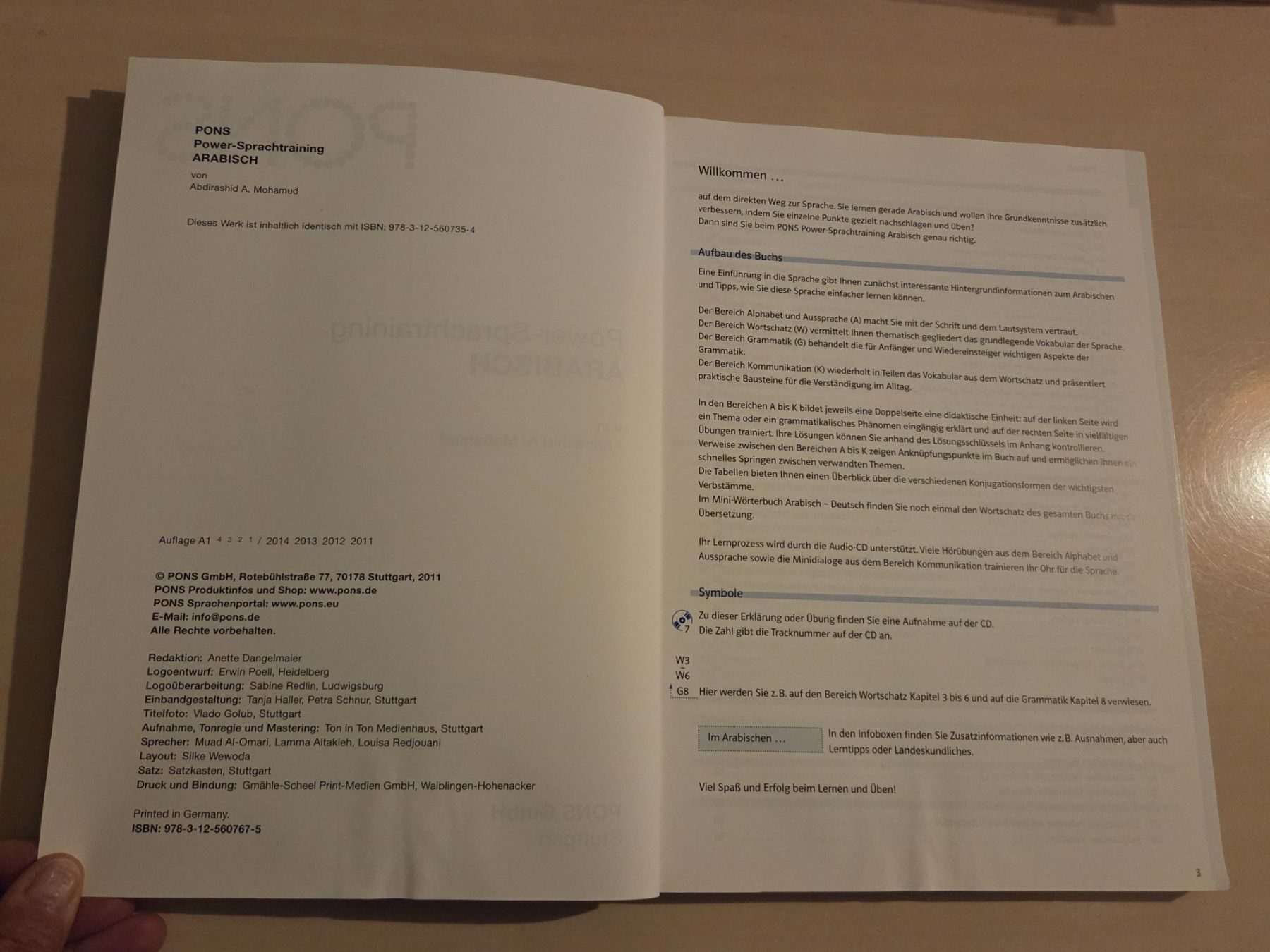 Libri: Power Sprachtraining Arabisch, PONS – Usato da Liestal venduto da ITOlio 2
